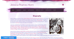 Desktop Screenshot of jessicahunterpearce.com